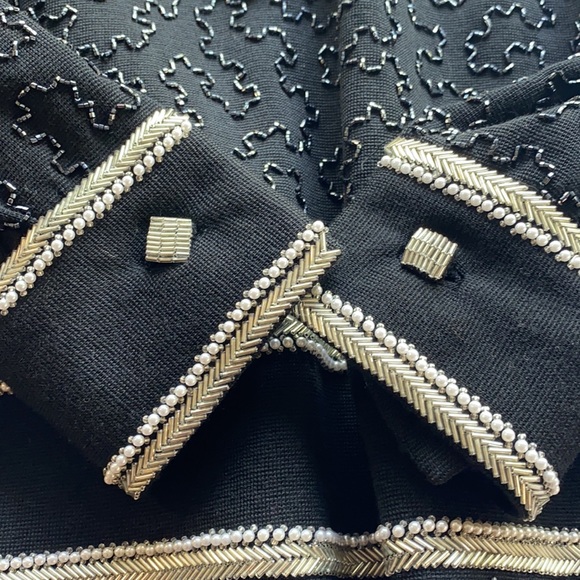 VINTAGE beaded knit top - Picture 6 of 6